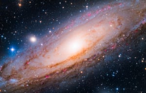 Andromeda spiral galaxy