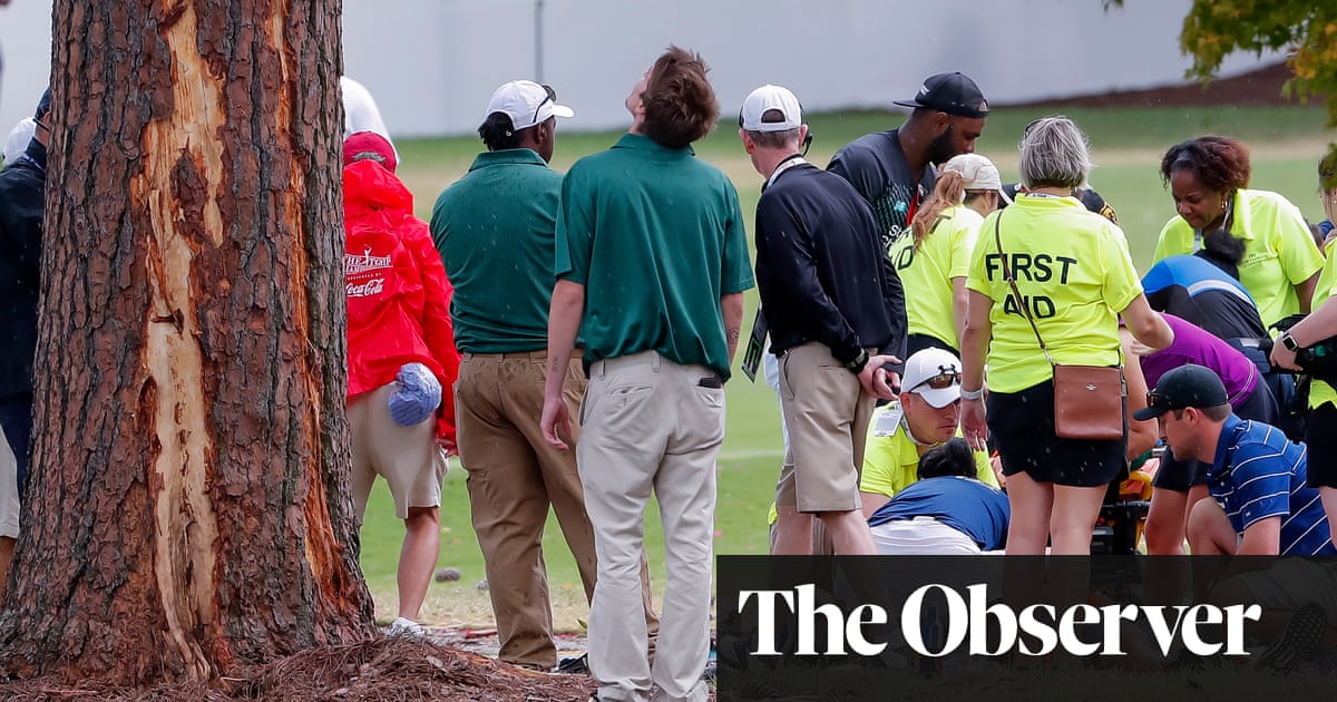 Lightning at Tour Championship leaves six golf spectators in hospital