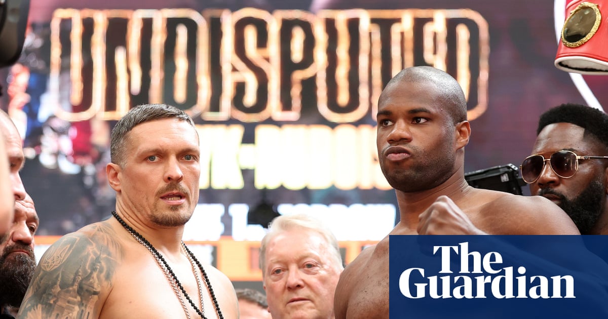 Two fights left': Usyk closes in on history and retirement with Dubois test