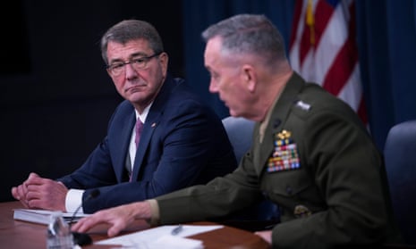US secretary of defense Ashton Carter Carter told reporters the US was will likely increase cyberstrikes he likened to the traditional disruption of enemy command networks.