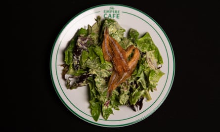 ‘May not quite warrant the name’: caesar salad.