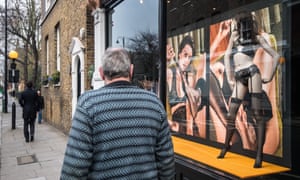 High-street erotica … an AP store in London.