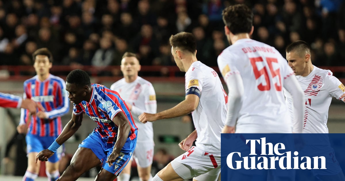 Ismaïla Sarr strike earns Crystal Palace Conference League draw at Zrinjski