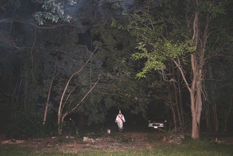 A KKK induction ceremony, Maryland, 2015.