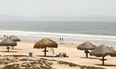 Beach at Ensenada, Mexico.