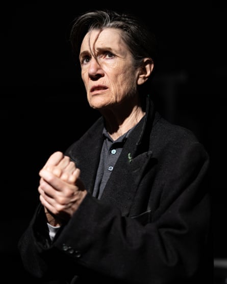 Harriet Walter as Brutus.