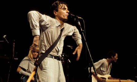 Talking Heads performing in Stop Making Sense.