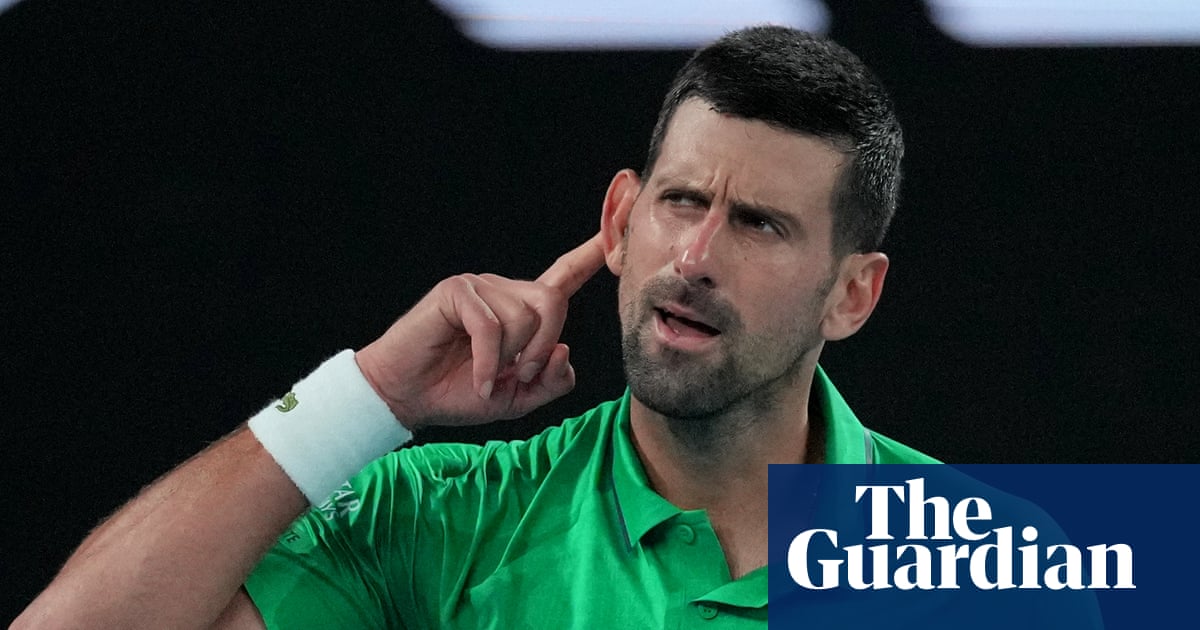 Calm down, you jerk': Djokovic admits to losing cool in Australian Open battle