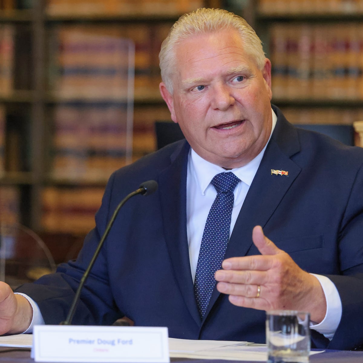 Doug Ford to ban speed cameras in Ontario in populist appeal to suburban voters | Canada | The Guardian