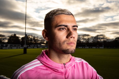 Andreas Pereira pictured this week at Fulham’s training ground.