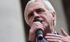 John McDonnell on whether he wants to be Labour leader: ‘No, no, no, no, no.’
