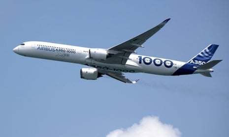 An Airbus A350-1000