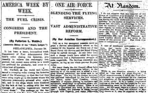 The Observer, 17 February 1918.