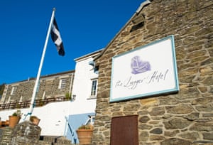 Smuggler’s escape: The Lugger Hotel, Portloe, Cornwall.