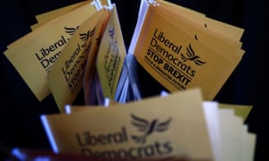 Liberal Democrat campaign leaflets