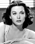 A 1940s shot of Hedy Lamarr
