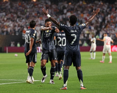 Bellingham and Vinícius shine as Real Madrid top group at Club World Cup