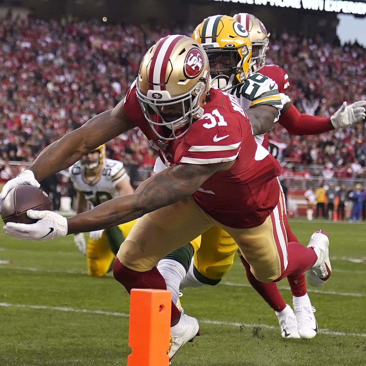 Nfc Championship Game Green Bay Packers 20 37 San Francisco 49ers As It Happened Sport The Guardian
