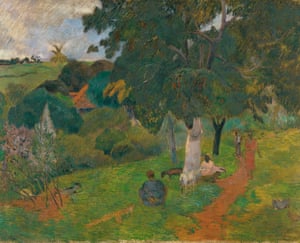Paul Gauguin’s Coming and Going, Martinique, 1887.