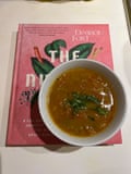 Wot … no pulses? Eleanor Ford’s rasam.