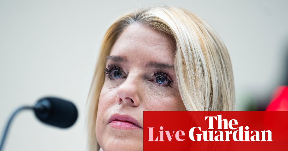 Bondi to face closed-door questioning from House committee over Epstein files US politics