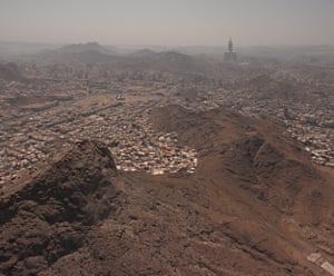 Mecca is a sprawling city of some 2 million people.