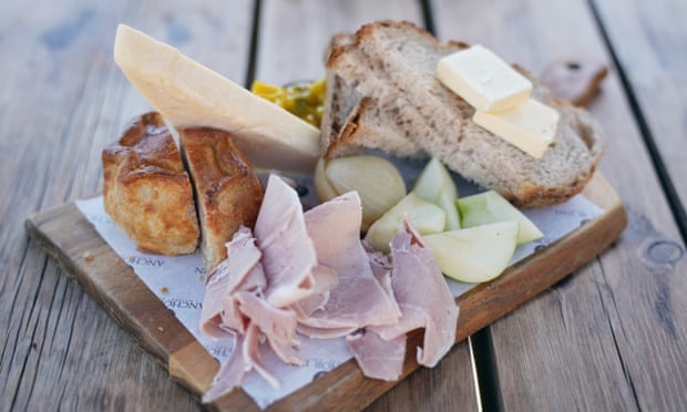 The Ploughmans lunch at the Anchor Inn