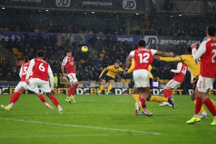 Hugo Bueno scores for Wolves