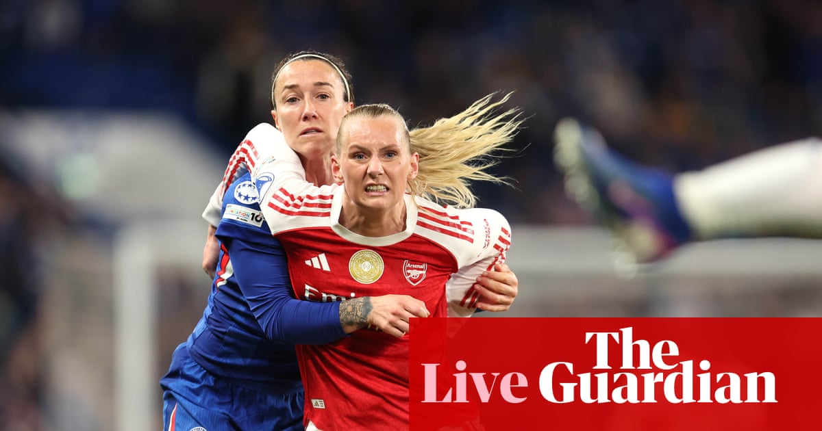 Chelsea v Arsenal: Women’s Champions League quarter-final, second leg – live