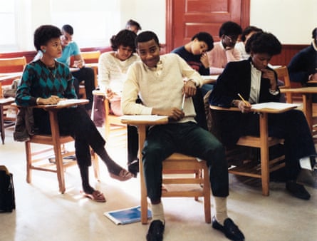 Students at desks