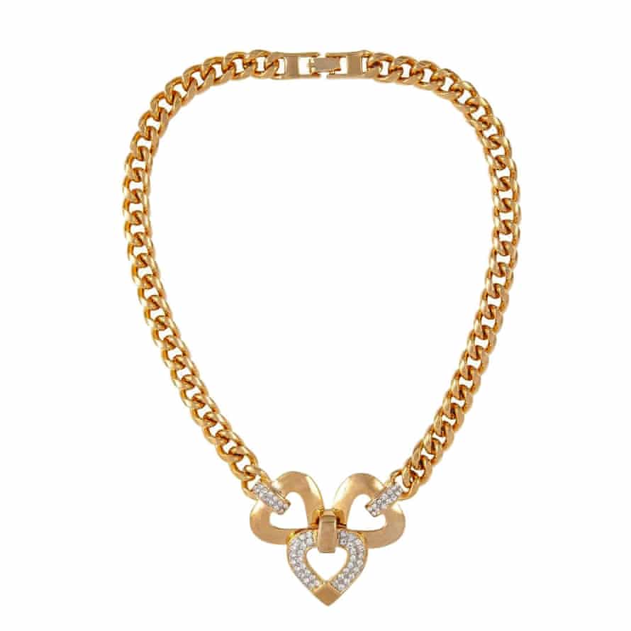 Craft heart necklace