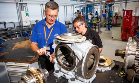 The Advanced Manufacturing Research Centre trains more than 800 apprentices.