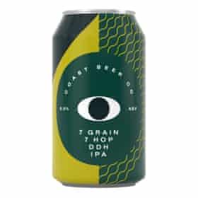 آنچه در اینجا داریم تصویری از Coast 7 Grain 7 Hop DDH IPA است.