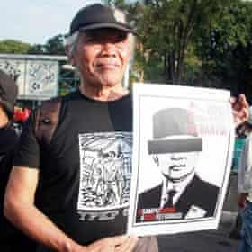 Bedjo, a unfortunate of the 1965 purge, wants an apology from Britain