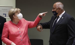 Angela Merkel and Boyko Borisov