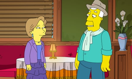 Cartoon imitates podcast: Yeardley Smith appears as herself in a Simpsons episode when Grampa is accused of murder and Kent Brockman makes a true crime podcast.