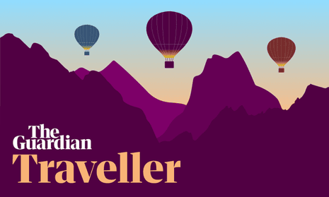 Guardian Traveller newsletter illustration for sign up page