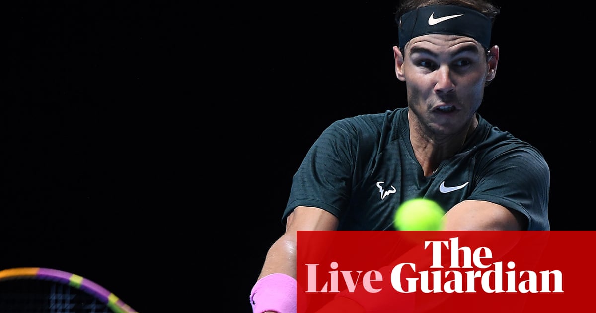 Rafael Nadal v Stefanos Tsitsipas: ATP Tour Finals – live!