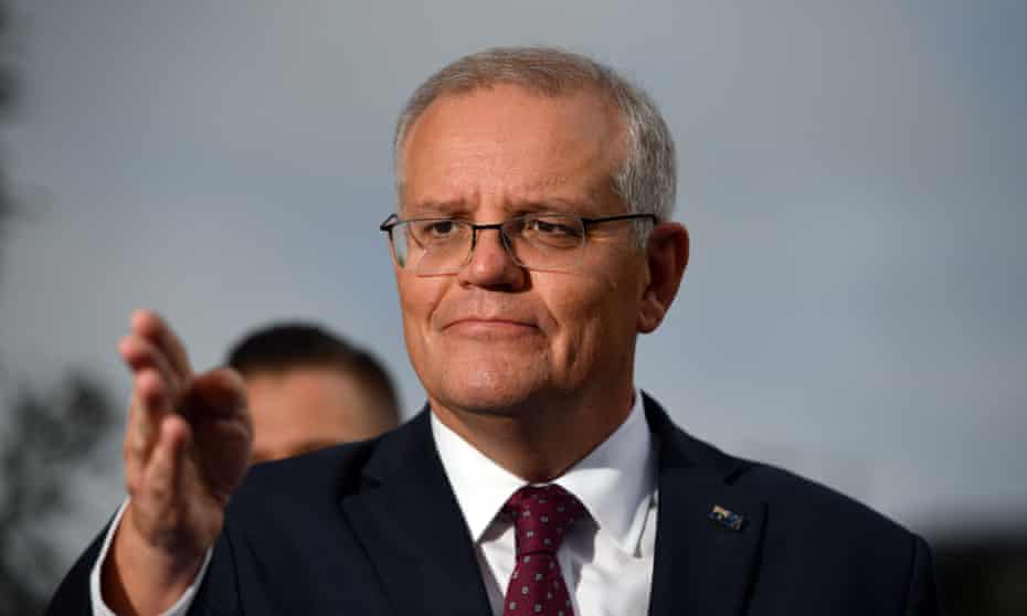 Prime minister Scott Morrison