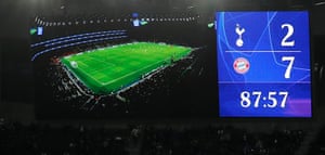Tottenham 2 7 Bayern Munich Serge Gnabry Scores Four In Champions League Demolition Bbc Sport
