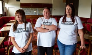 Left to right: Karen McGee, Marice Hall and Lesley Leake