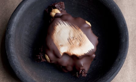 Double chocolate hazelnut brownies
