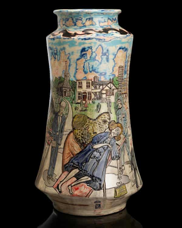 Alan Measles – God in the time of Covid-19, by Grayson Perry, 2020.