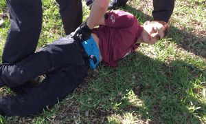 A photo of Nikolas Cruz supplied to the journalist Josh Cohen by a member of law enforcement.
