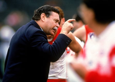 3016 - Ron Barassi: pioneering participant and formidable coach who embodied Australian guidelines soccer