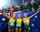 Australia sweeps women’s mile and wins 4x100m gold at Commonwealth Games