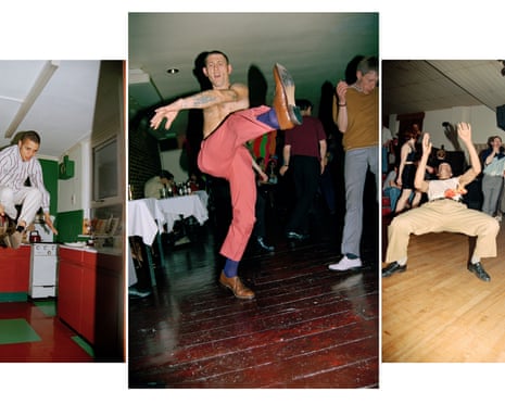 Dancers leaping in wild shapes