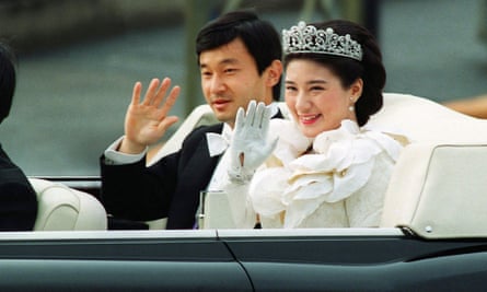 The wedding of Prince Naruhito and Princess Masako in 1993