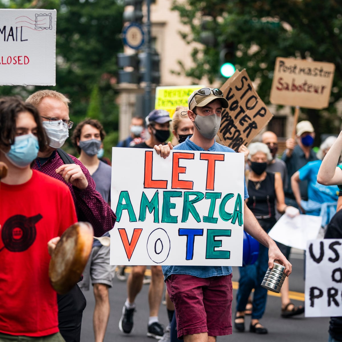 Sanders Trump S Effort To Hinder Mail In Voting A Crisis For Us Democracy As It Happened Us News The Guardian Sanders Trump S Effort To Hinder Mail In Voting A Crisis For Us Democracy As It Happened Us News The Guardian