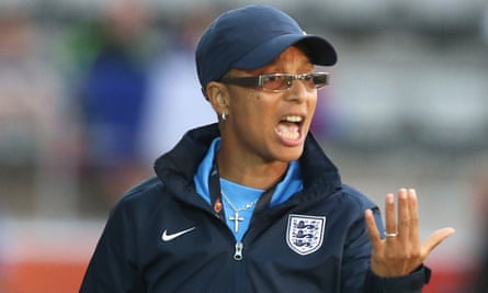 Hope Powell, pictured here in 2013, is the new manager of Brighton &amp; Hove Albion’s women’s team.
